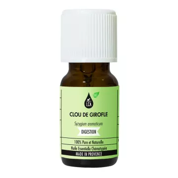 LCA aceite esencial de clavo de olor Clou orgánica