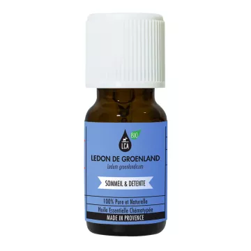 LCA Organic Greenland Lédon essential oil