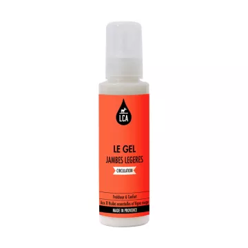 pernas luz LCA gel com óleos essenciais