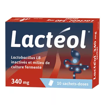 Lactéol lactobacillus lb bebé lactante 340 mg 10 sobres