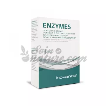 INOVANCE Enzymes digestives Calcium 30 gélules