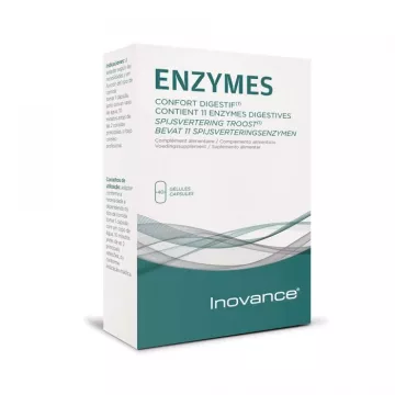 INOVANCE Enzymes digestives Calcium 30 gélules