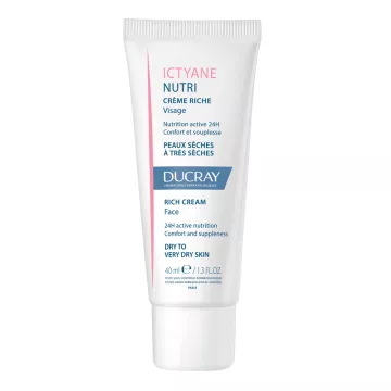 Ictyane Nutri Reichhaltige Gesichtscreme Ducray 40 ml