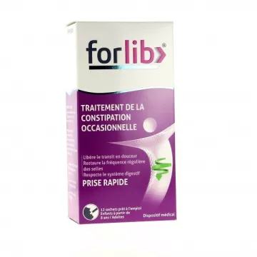 FORLIB Laxative oral solution Constipation 12 Sachets