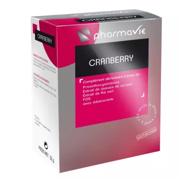 Pharmavie Cranberry 14 sticks à diluer