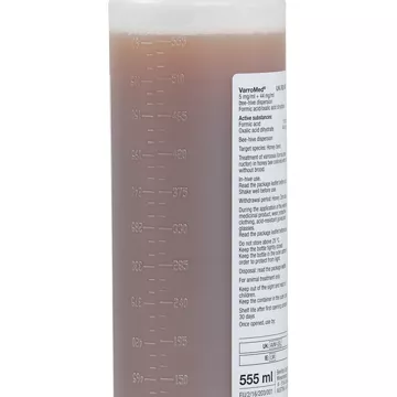 Varromed formic & oxalic acid Bottle of 555ml 3 hives