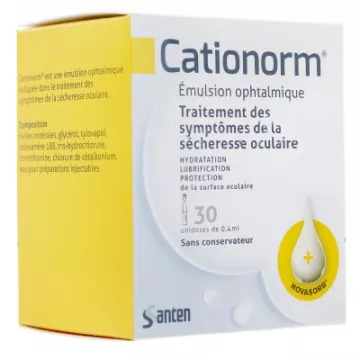 Emulsione oftalmica Cationorm 30 singole dosi