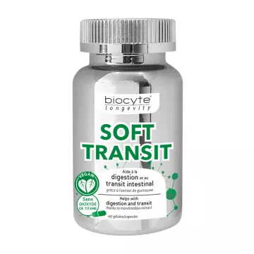 Soft Transit Digestion Transit intestinal BIOCYTE 60 Gélules