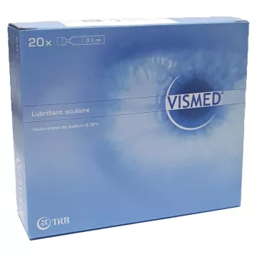 Vismed Lubrifiant Oculaire 20 Dosettes