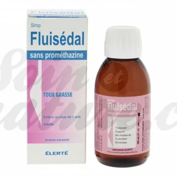 FLUISEDAL without PROMETHAZINE fatty cough syrup