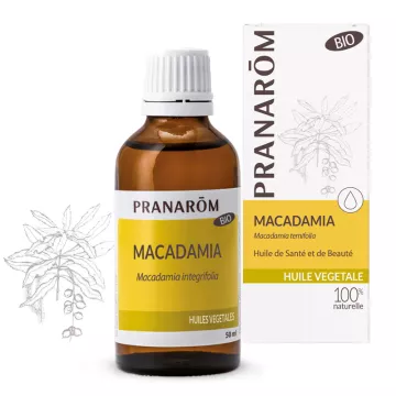 Huile végétale Macadamia BIO PRANAROM