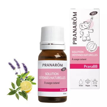 Pranarom Pranabb Massageöl Bio Natürliche Abwehrkräfte 10 ml