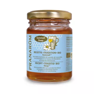 Pranarom Organic Honey Sleep com óleos essenciais