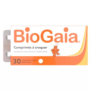 BioGaia probiótico 10 / 30 comprimidos LIMÃO