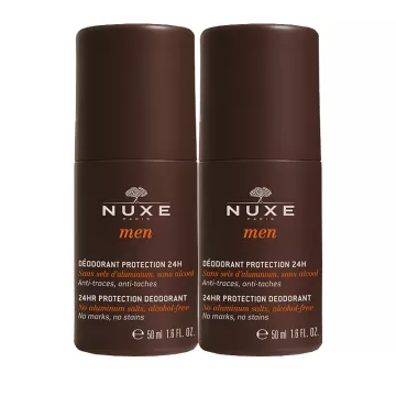 Nuxe Men Déodorant Protection 24H 2 X 50ml