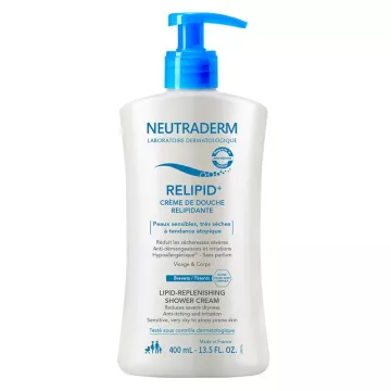 NEUTRADERM RELIPID + relipidant shower cream 400ml