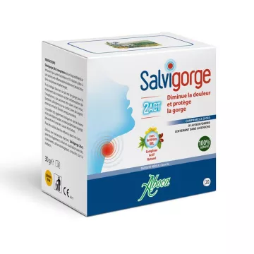SalviGorge Salvigol 2Act Aboca 20 comprimés