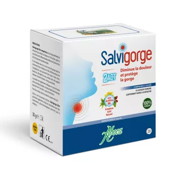 SalviGorge Salvigol 2Act ADULT Aboca 20 TABLETS