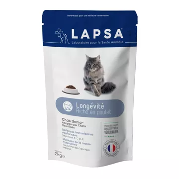 Lapsa Cat Senior Levensduur Croquette 2 Kg
