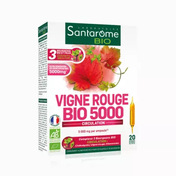 Santarome Rote Weinrebe bio 20 Ampullen 10ml