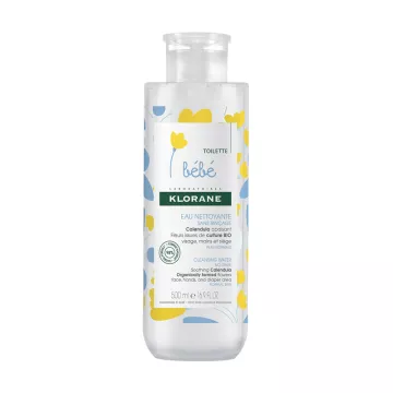 KLORANE Baby Reinigungswasser Micellar ohne zu spülen 500ML