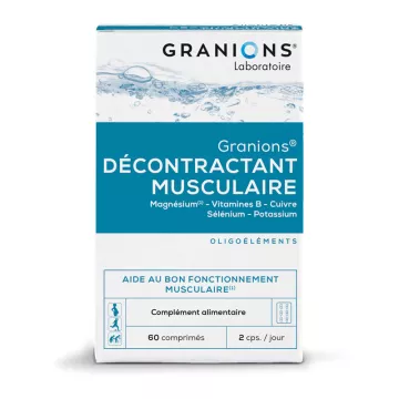 Décontractant musculaire Granions 60 comprimés