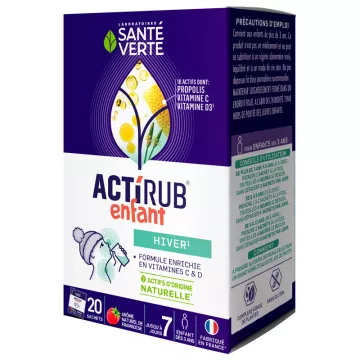 Actirub Enfant Sante-Verte 20 sachets Rhume