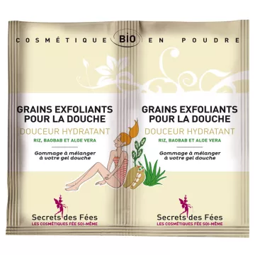 Secrets des Fées grains exfoliants douceur et hydratation corps 5G