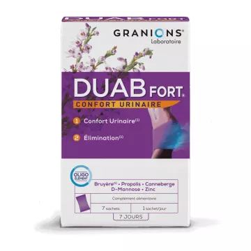 Duab Fort 7 sachets urinary disorders