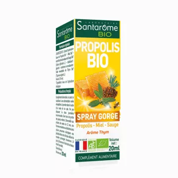 Santarome Própolis Spray Orgânico 20ml frasco