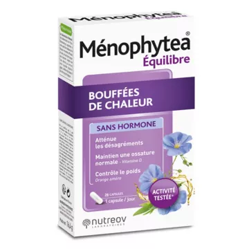 Nutreov Menophytea Balance Hitzewallungen Hormonfrei 28 Kapseln