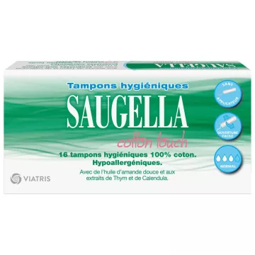 Saugella Cotton Touch Hygiënische Tampons 16 tampons