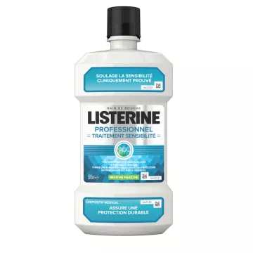 Listerine Professional Mouthwash Tratamento Sensibilidade 500ml