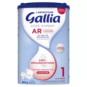 Gallia Bébé Expert Anti-Regurgitationsmilch für Säuglinge 800 g