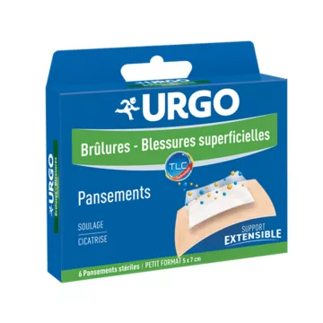 URGO surface dressing queimaduras