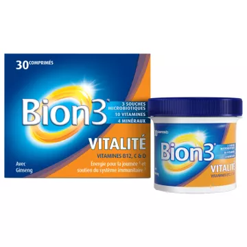 Bion 3 Vitality Витамины B12, C и D