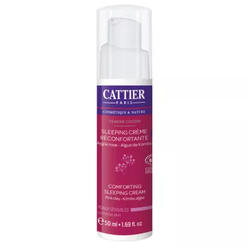 Cattier Sleeping Comforting Night Cream Tender Coconut 50ml