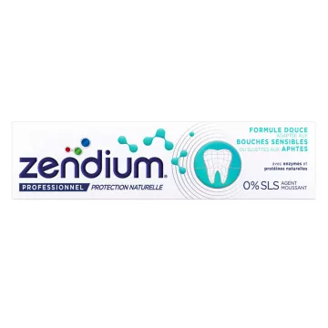 Pasta dental profissional Zendium Formula suave 75ml