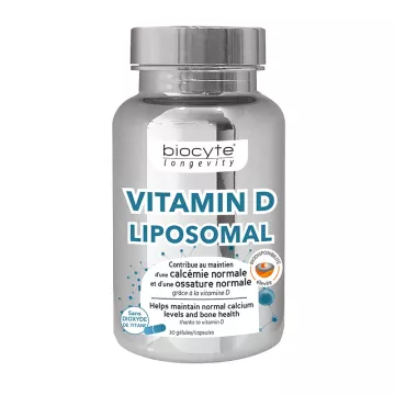 BIOCYTE Vitamina D liposomal 30 capsulas