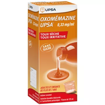 Hoestsiroop DRY oxomemazine UPSA 0,33MG