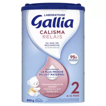 Gallia Calisma Relais 2ème Âge Lait Poudre 800 g