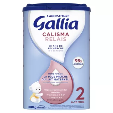 Gallia Calisma Relais 2nd Age Powdered Milk 800g