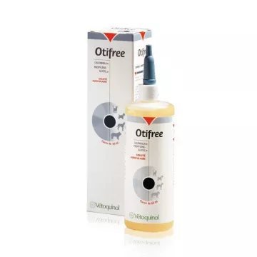 Otifree Ear Solution dog cat 60 ml