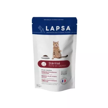 Lapsa Chat Adulte Stérilisé Croquette 2 Kg