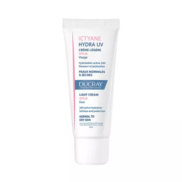 Ducray Ictyane Hydra UV Lightweight Facial Cream 40ml