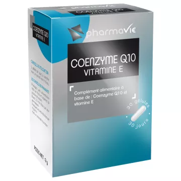 Pharmavie Coenzima Q10 Vitamina E 30 cápsulas