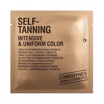 COMODYNES SELF-TANNING Self-tanning intensive wipe