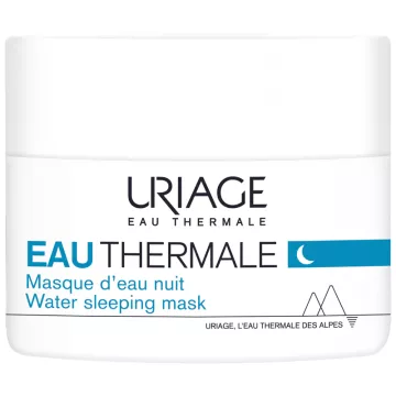 Uriage masque d'eau de nuit peaux déshydratées 50 ml