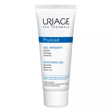 Uriage pruriced soothing gel folds skin 100 ml