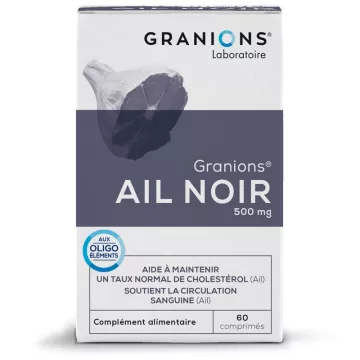 Evenwichtige houding Granions Black Garlic Antioxidant 60 tabletten